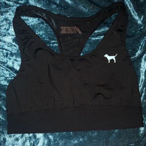 PINK unlined sports bra